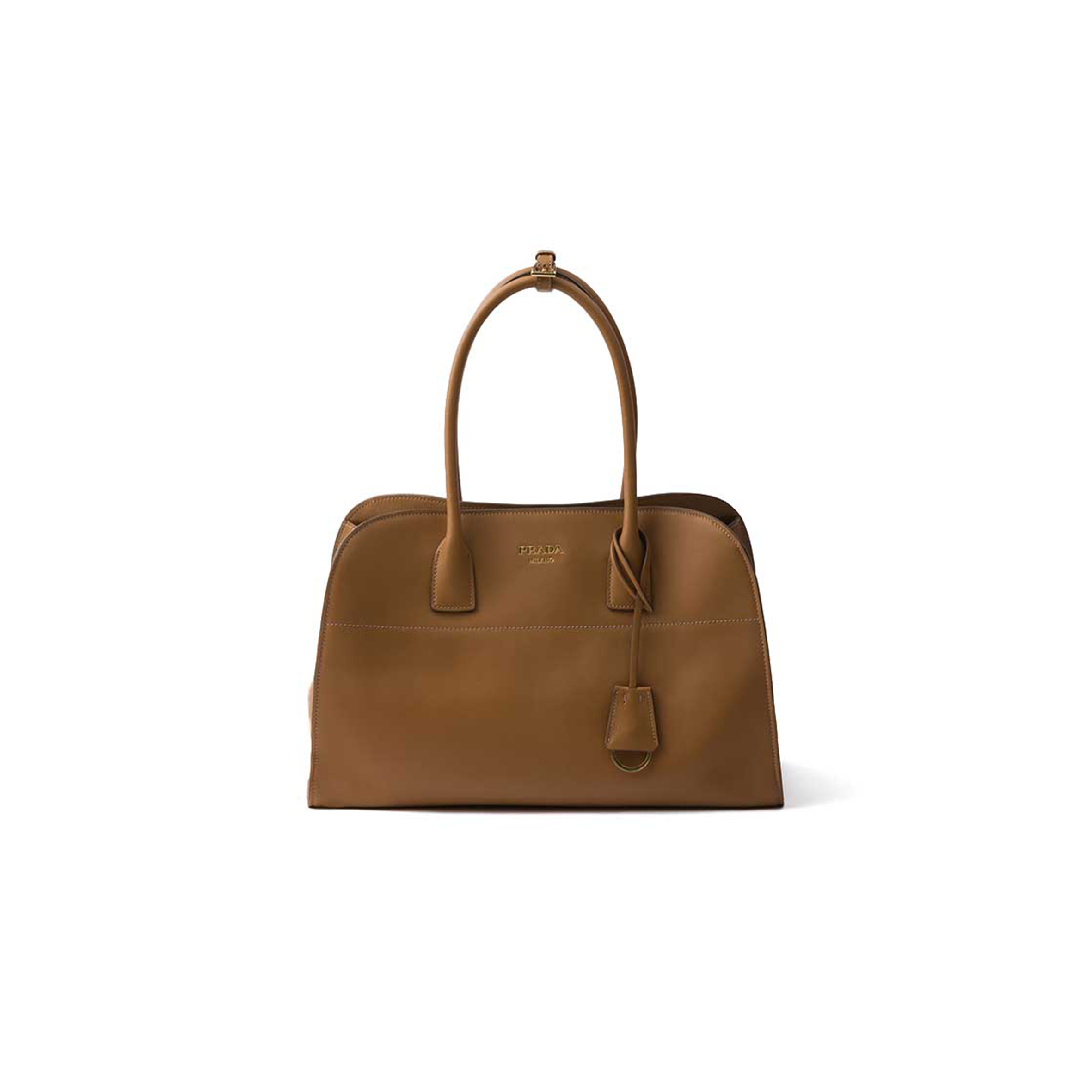 PRADA LARGE LEATHER TOTE BAG 1BG571 (38*24.5*18cm)